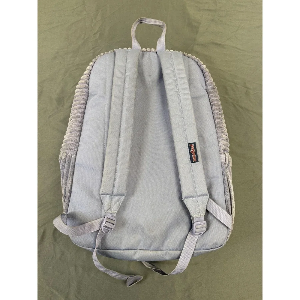 Jansport Cool Student Backpack Superbreak Plus FX Surreal Corduroy Lavender Ash